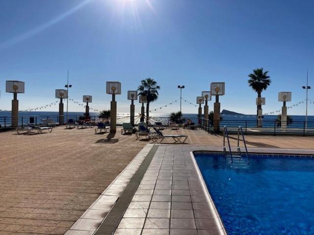 Santa Margarita, Benidorm Levante, 1St Line, Frontal Seaview, Ocean Terrace Apartamento Exterior foto